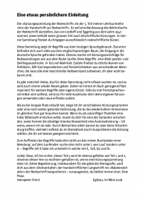«Kürzungssammlung der Redeschrift», Band 3